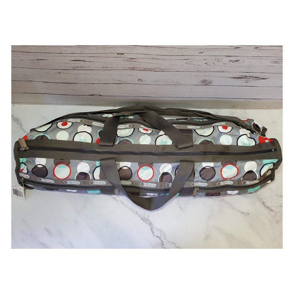 LeSportsac Lotus Yoga Mat Gym Bag 7835-4751 BEBOP - Picture 4 of 7